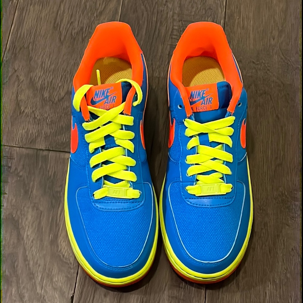 Nike Air Force 1 One GS Shoes Sneakers new 596728 424 Youth Boys Girls Size 5 - Picture 13 of 16
